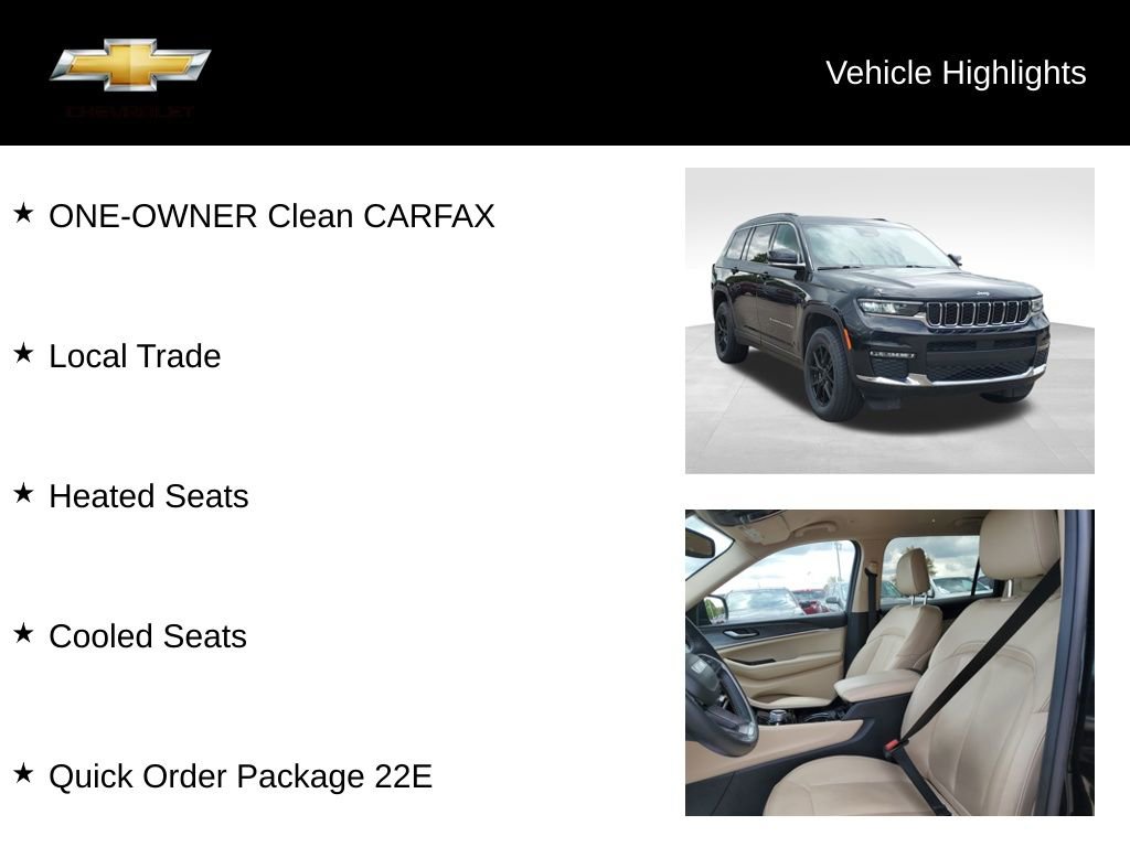 Used 2022 Jeep Grand Cherokee L Limited AWD/4WD image 17
