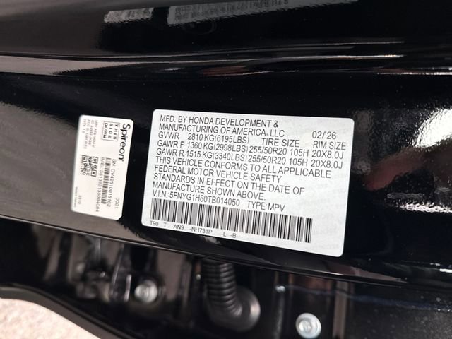 New 2026 Honda Pilot Elite image 17