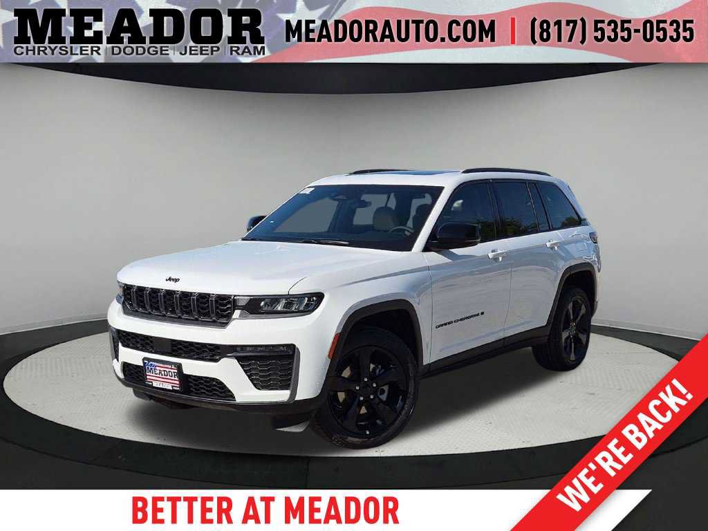 New 2026 Jeep Grand Cherokee Limited w/ Limited Altitude Package