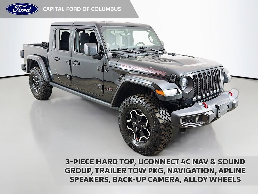 Used 2021 Jeep Gladiator Rubicon w/ Dual Top Group image 1