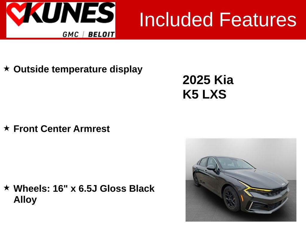 Used 2025 Kia K5 LXS image 3