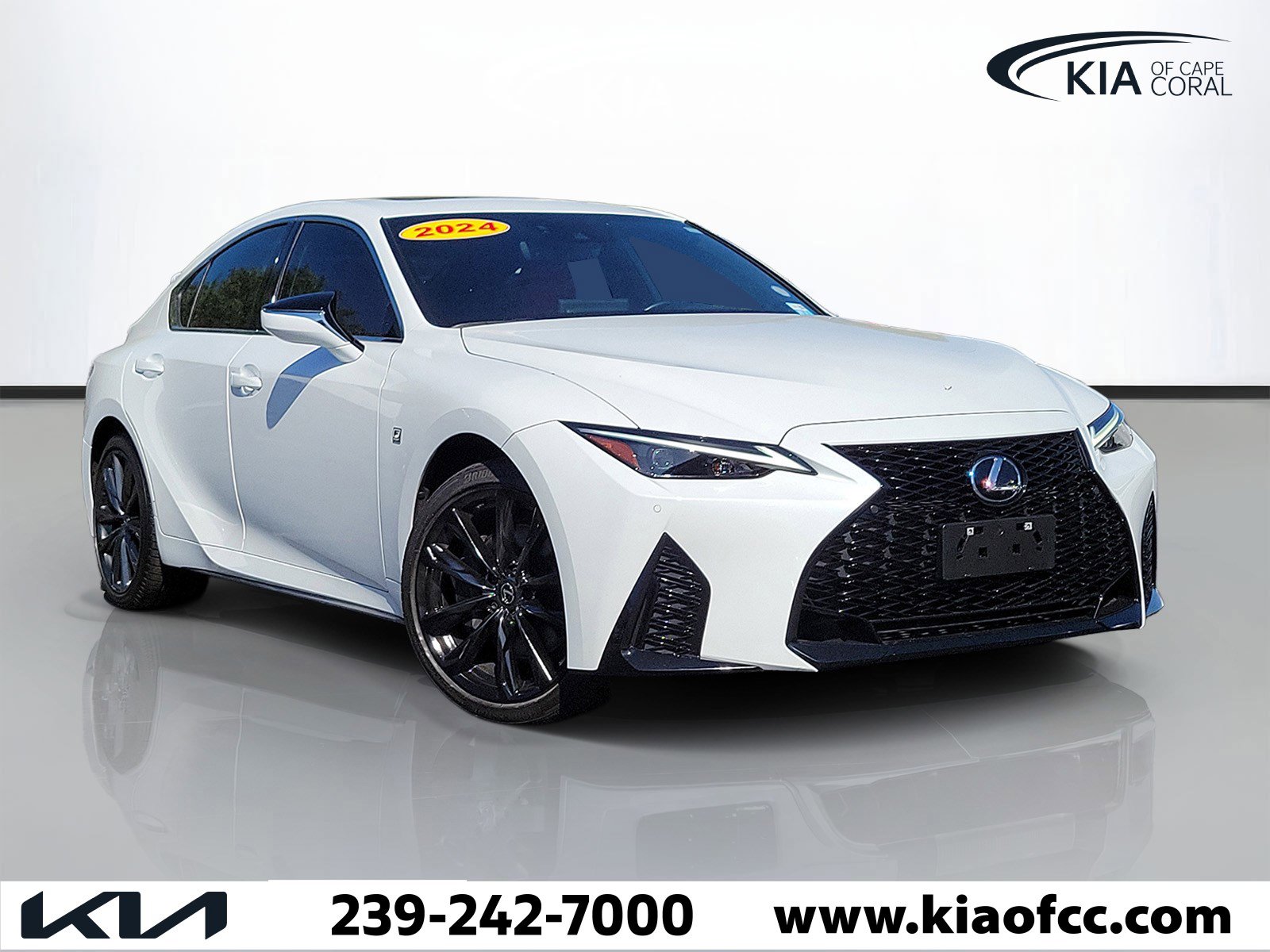 Used 2024 Lexus IS 350 F Sport w/ Memory Package