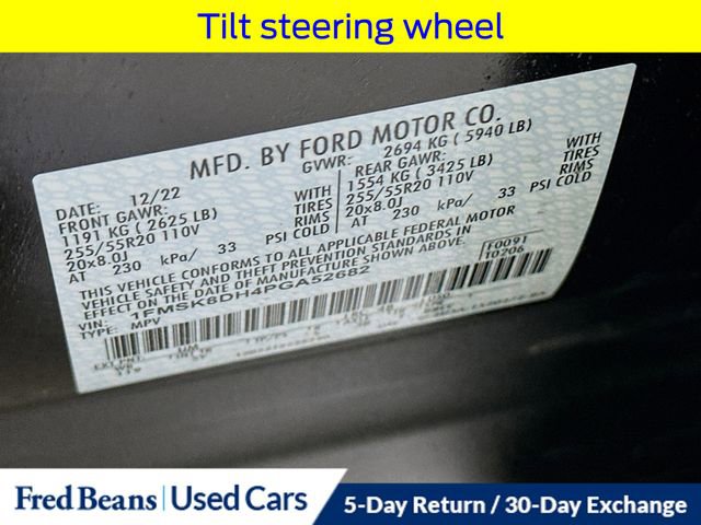 Certified 2023 Ford Explorer XLT w/ Equipment Group 202A image 39