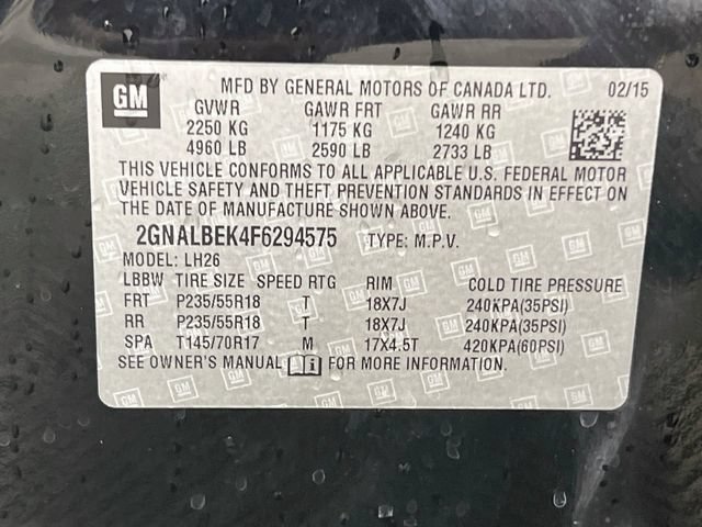 Used 2015 Chevrolet Equinox LT FWD image 11