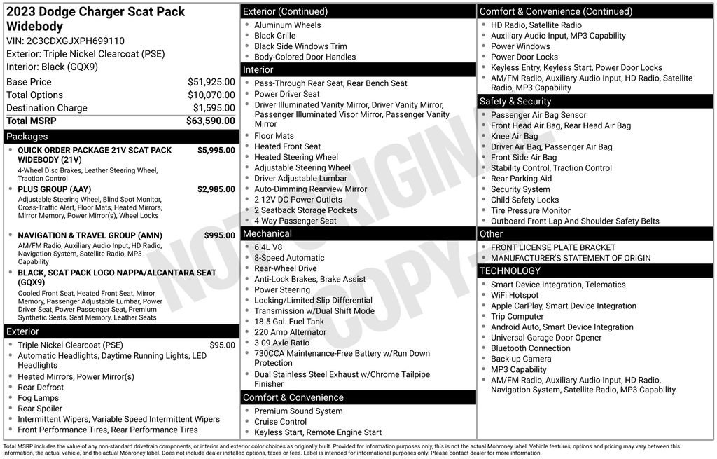 Used 2023 Dodge Charger Scat Pack image 2