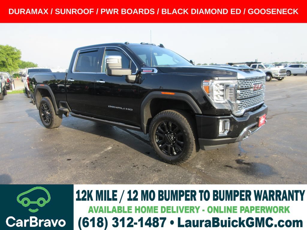 Certified 2023 GMC Sierra 3500 Denali w/ Denali Black Diamond Edition