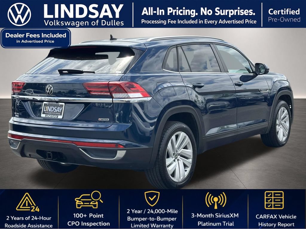 Used 2021 Volkswagen Atlas Cross Sport SE AWD/4WD image 8