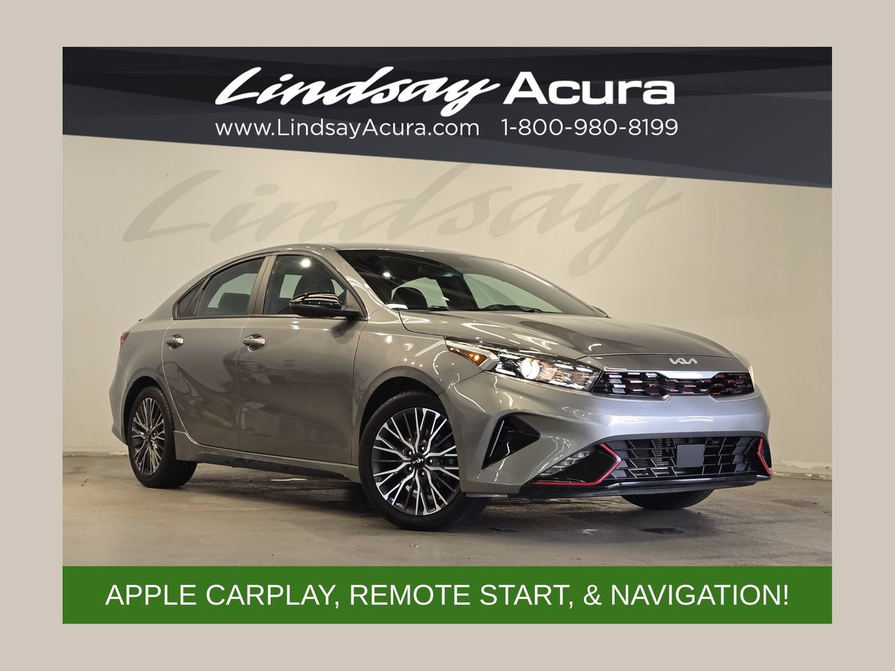 Used 2022 Kia Forte GT-Line w/ GT-Line Technology Package FWD image 1