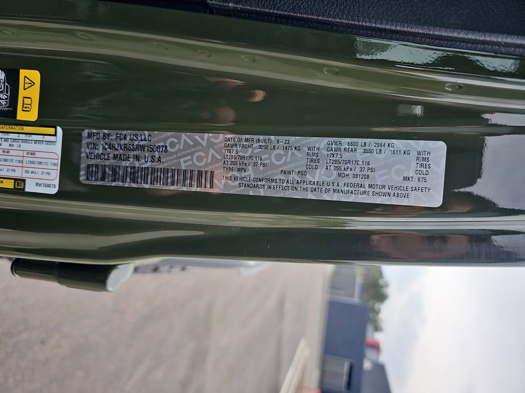 Used 2024 Jeep Wrangler Unlimited Rubicon 4xe w/ Technology Group image 38