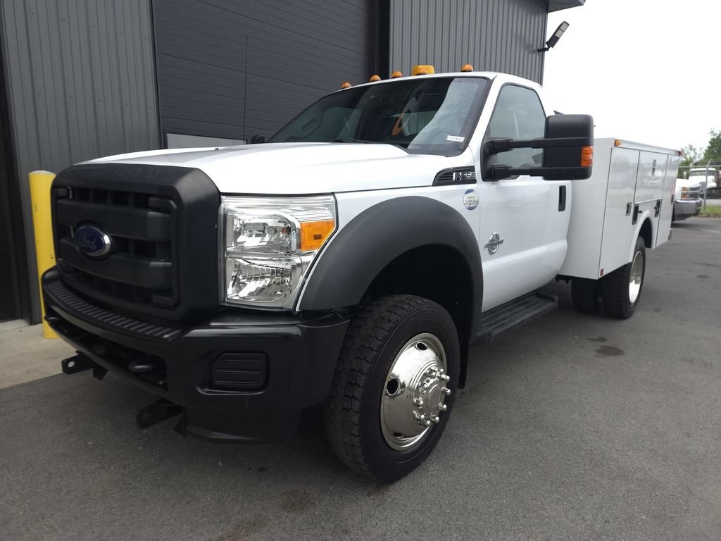 Used 2015 Ford F550 4x4 Regular Cab Super Duty w/ Power Equipment Group image 2