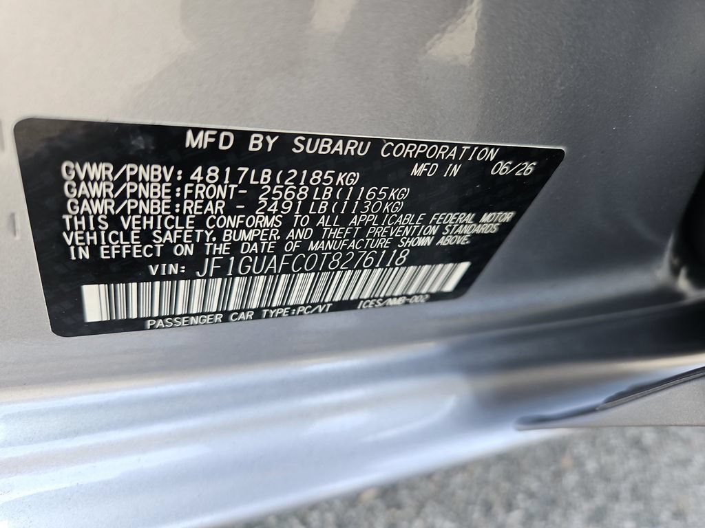 New 2026 Subaru Impreza 2.0i Sport AWD/4WD image 18