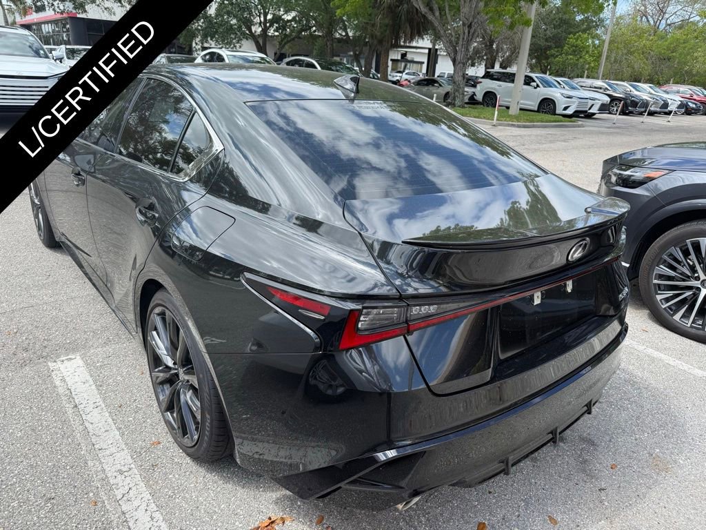 Certified 2025 Lexus IS 350 F Sport w/ Accessory Package image 3