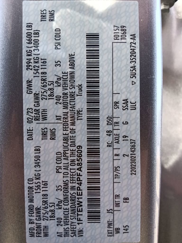 Used 2023 Ford F150 XLT w/ Equipment Group 302A High image 35