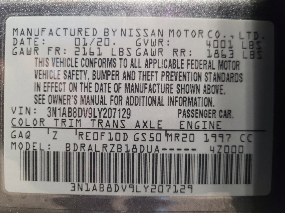 Used 2020 Nissan Sentra SR FWD image 33