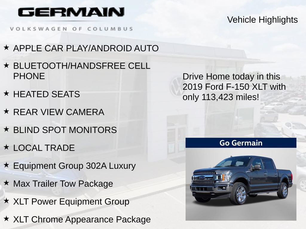 Used 2019 Ford F150 XLT w/ Equipment Group 302A Luxury AWD/4WD image 5