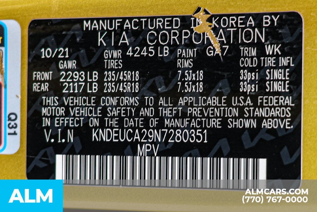 Used 2022 Kia Seltos Nightfall Edition AWD/4WD image 53