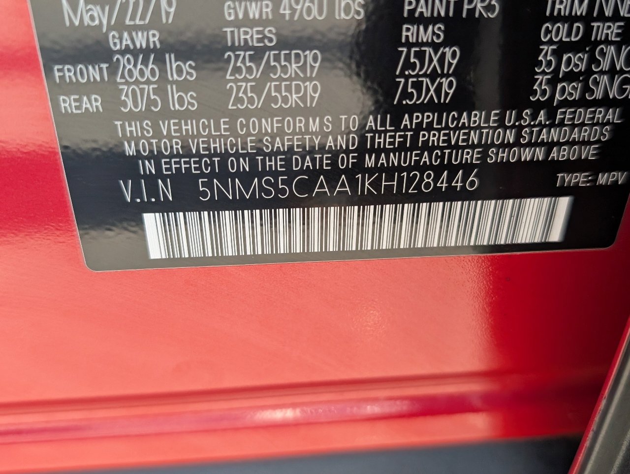 Used 2019 Hyundai Santa Fe Limited w/ Cargo Package image 22