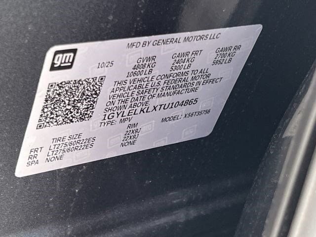 New 2026 Cadillac Escalade IQL Sport 1 w/ LPO, Floor Liner Package AWD/4WD image 10
