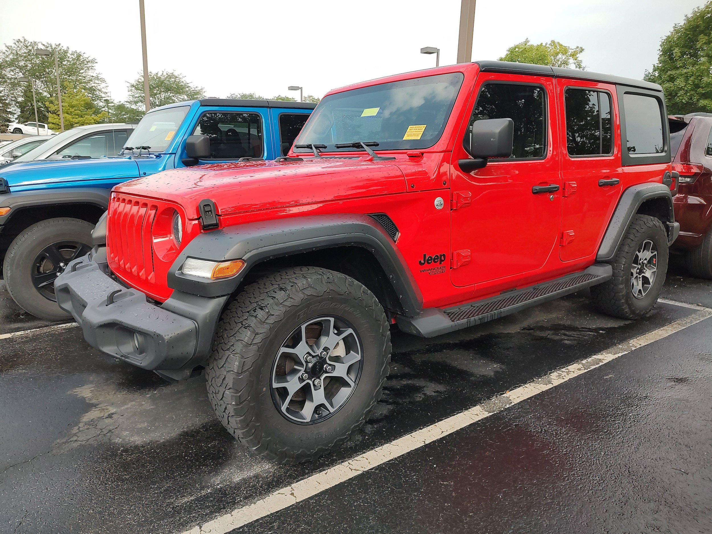 Used 2021 Jeep Wrangler Unlimited Sport AWD/4WD image 1