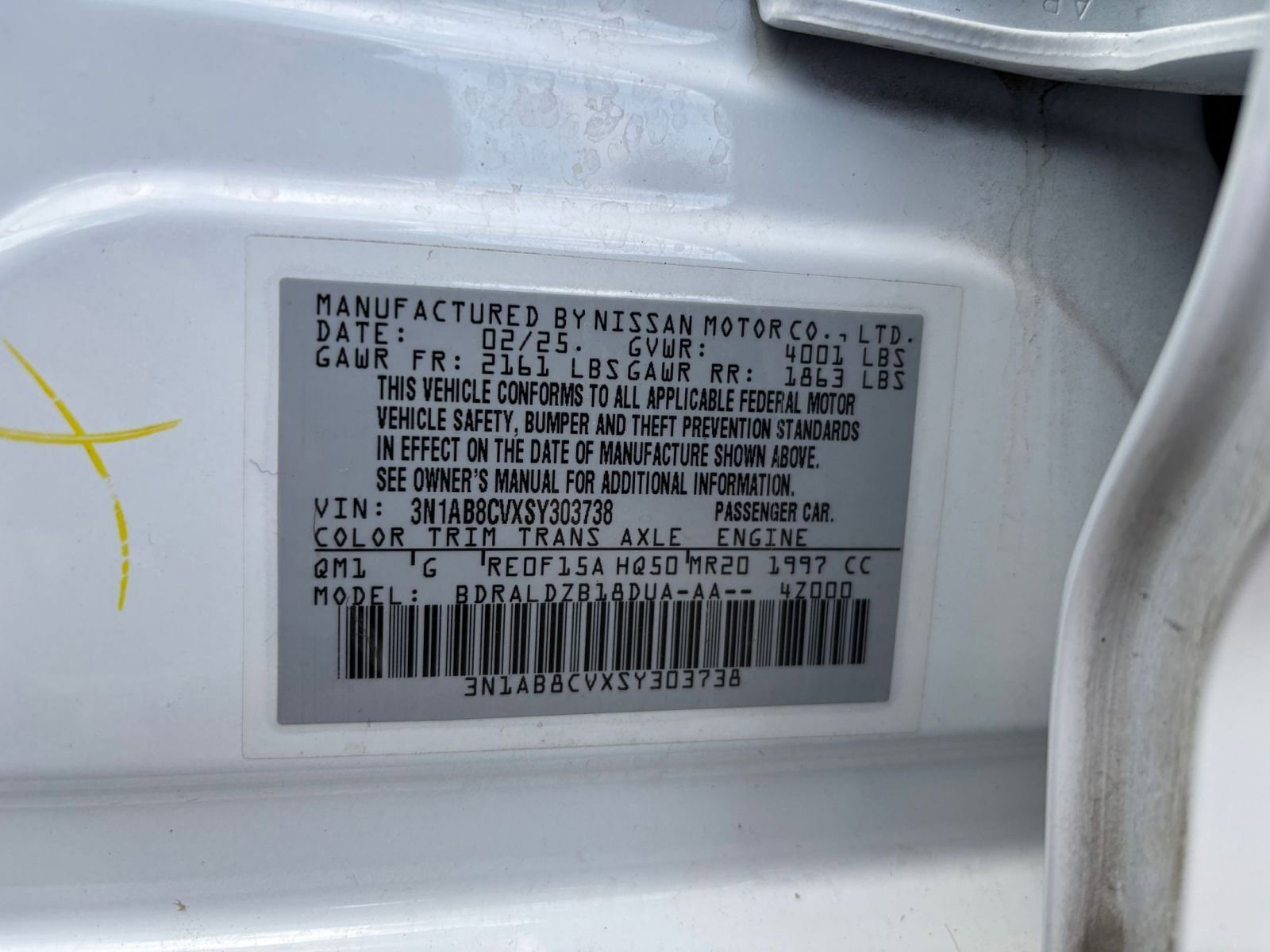 Used 2025 Nissan Sentra SV FWD image 27
