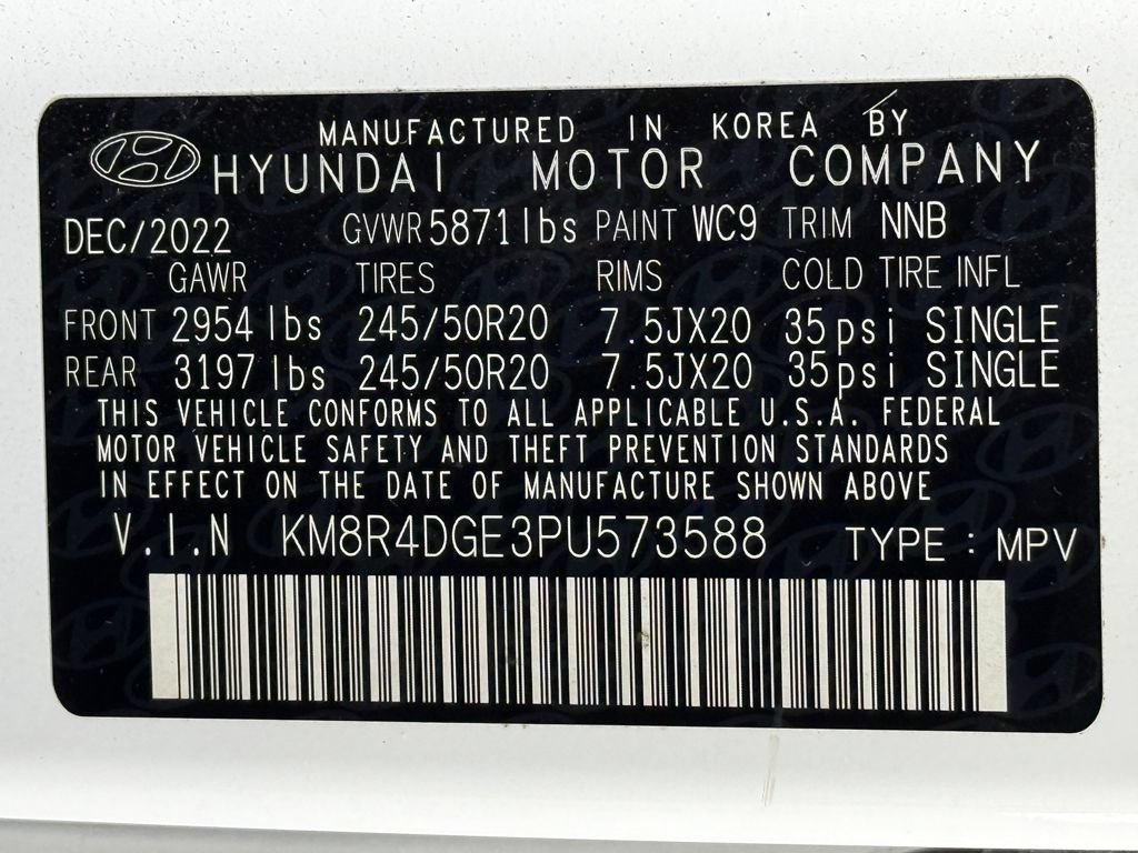 Used 2023 Hyundai Palisade SEL w/ Premium Package AWD/4WD image 54
