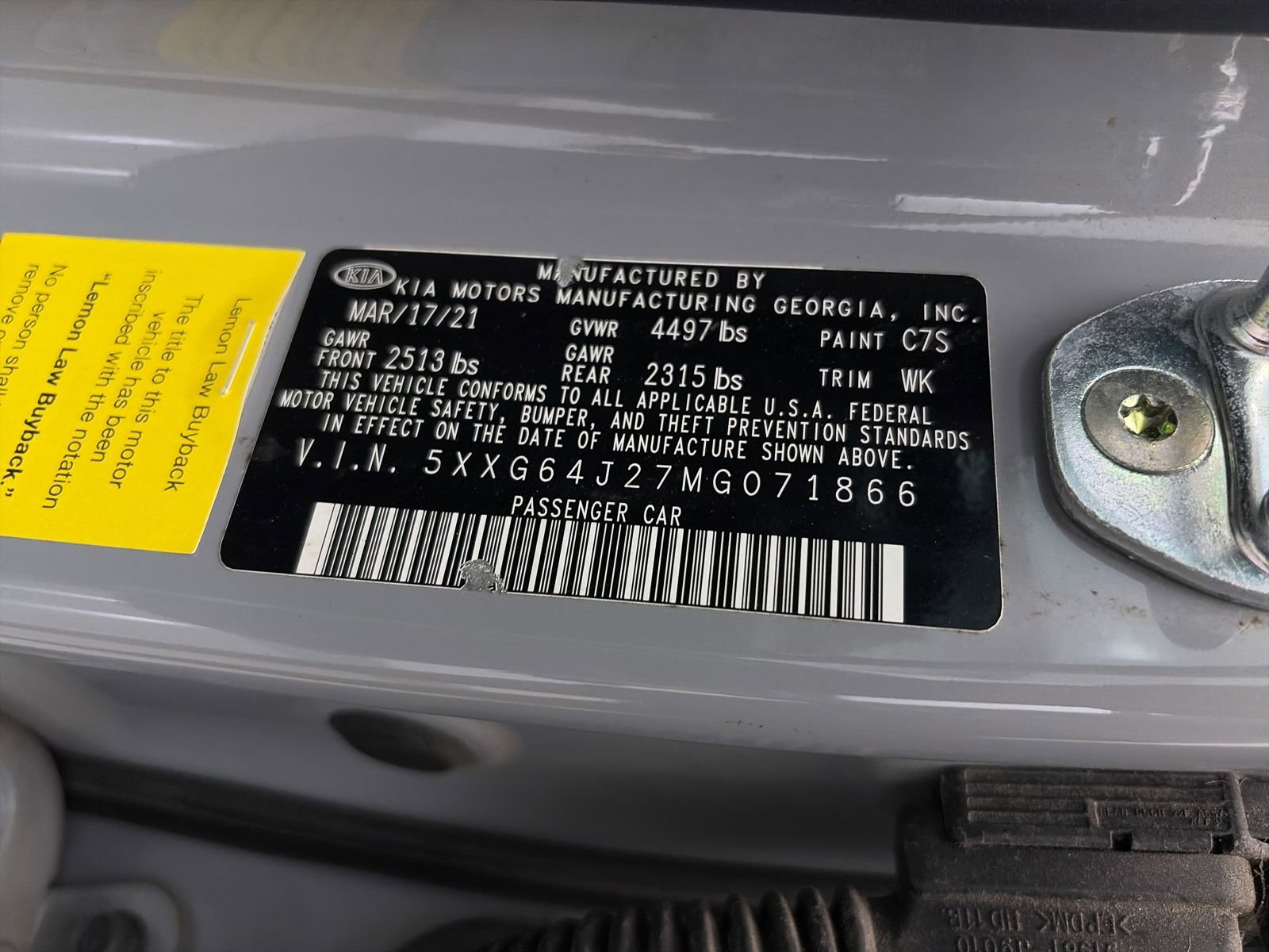 Used 2021 Kia K5 GT-Line AWD/4WD image 38