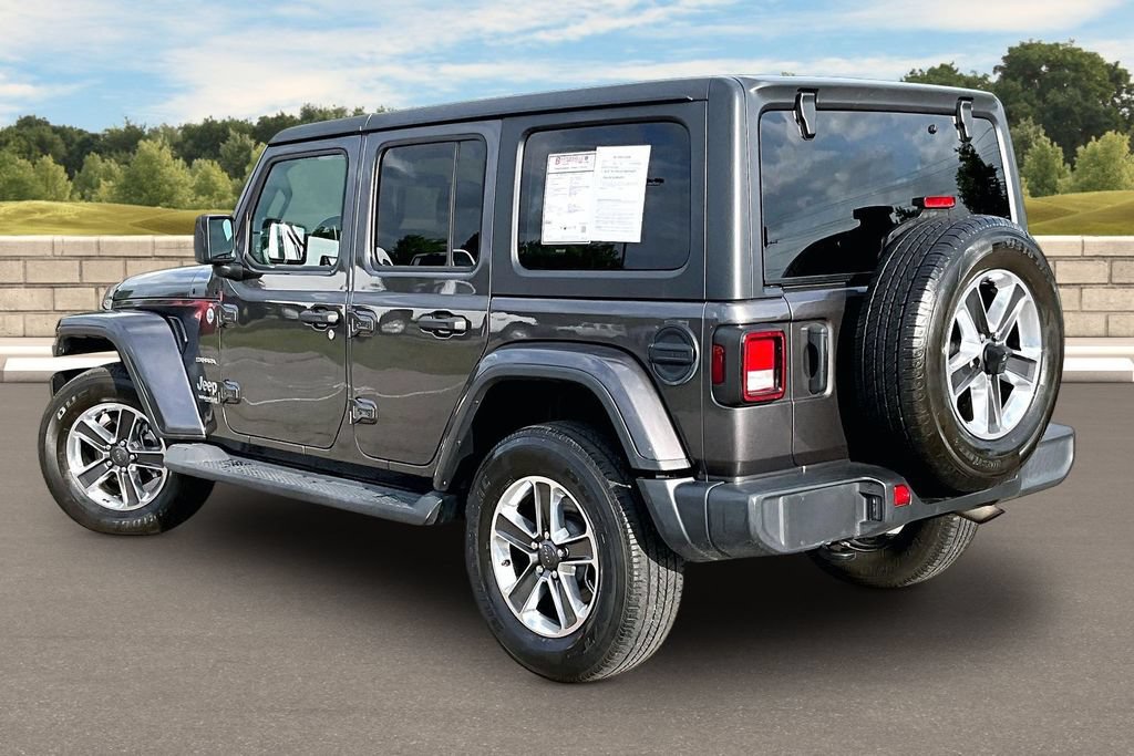 Used 2021 Jeep Wrangler Unlimited Sahara AWD/4WD image 11