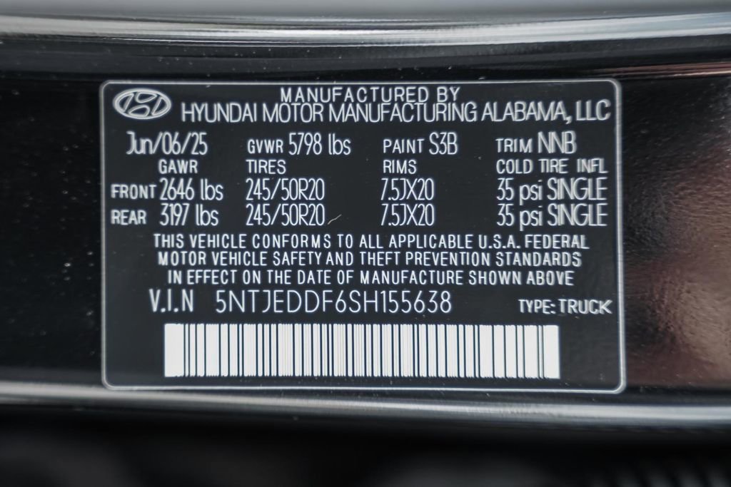 New 2025 Hyundai Santa Cruz Limited image 37