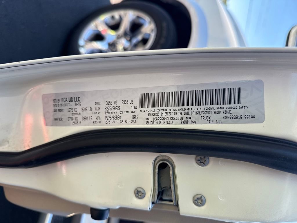 Used 2017 RAM 1500 Laramie w/ Convenience Group image 29