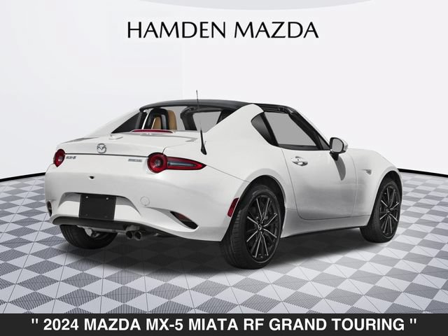 Used 2024 MAZDA MX-5 Miata RF Grand Touring w/ Weather Package RWD image 2