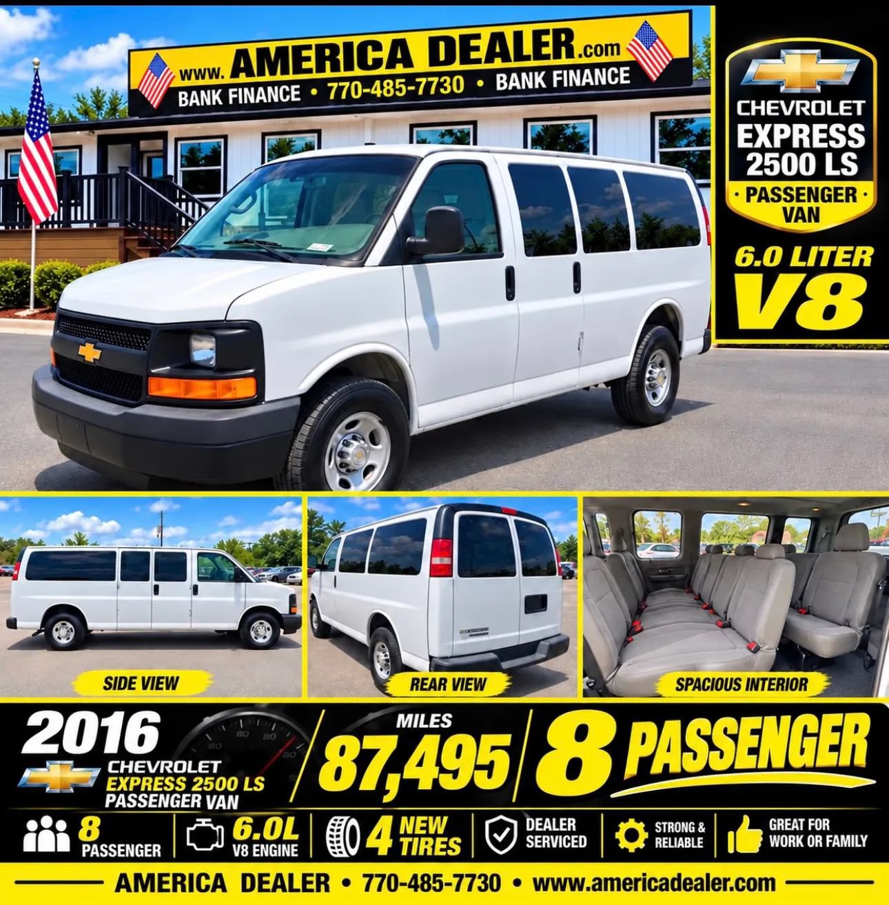 Used 2016 Chevrolet Express 2500 LS RWD image 24