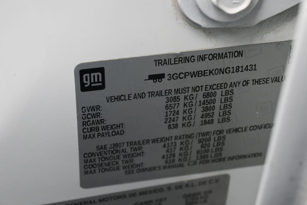 Used 2022 Chevrolet Silverado 1500 Custom w/ Safety Confidence Package RWD image 15