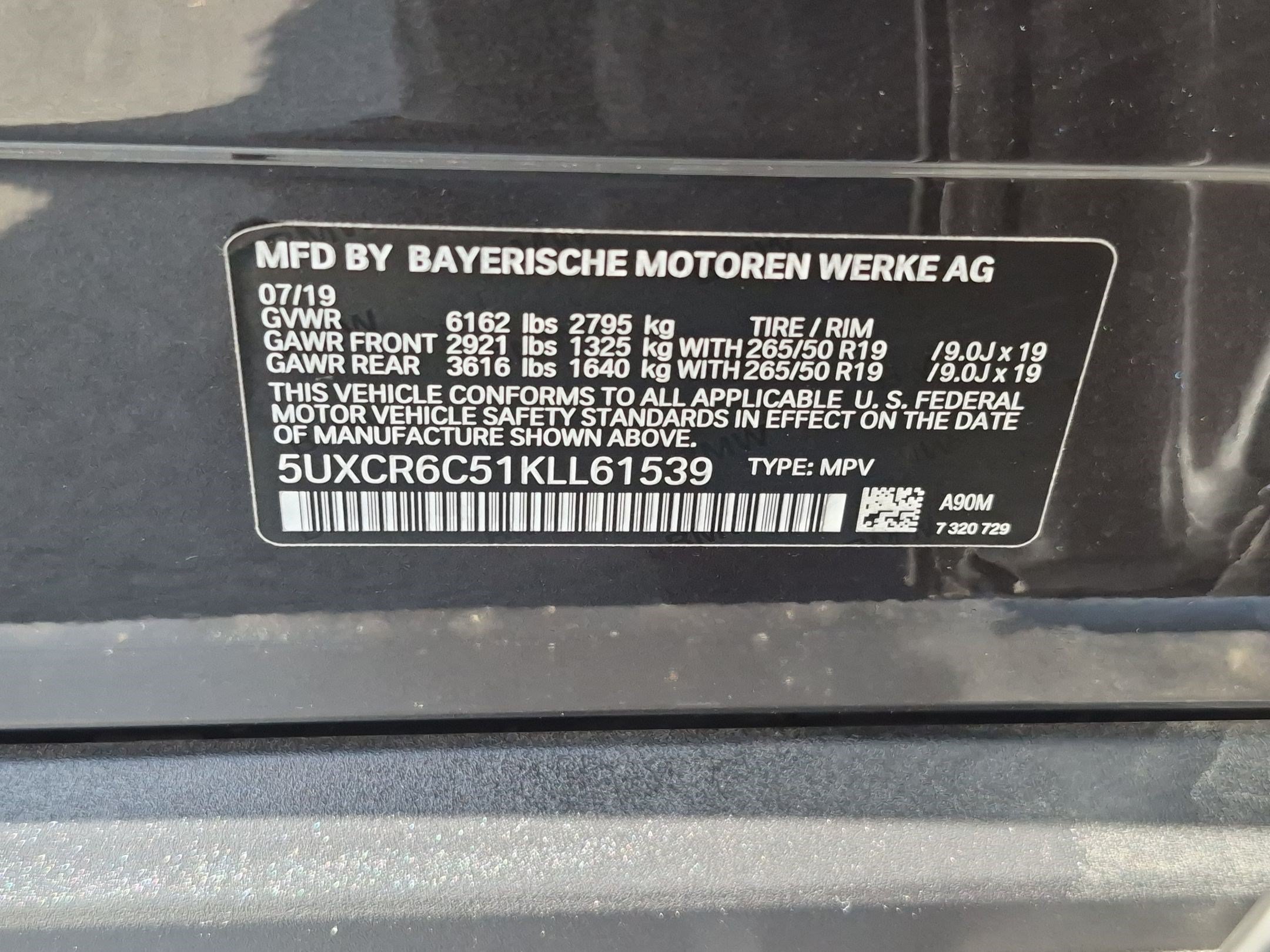 Used 2019 BMW X5 xDrive40i w/ Parking Assistance Package AWD/4WD image 36