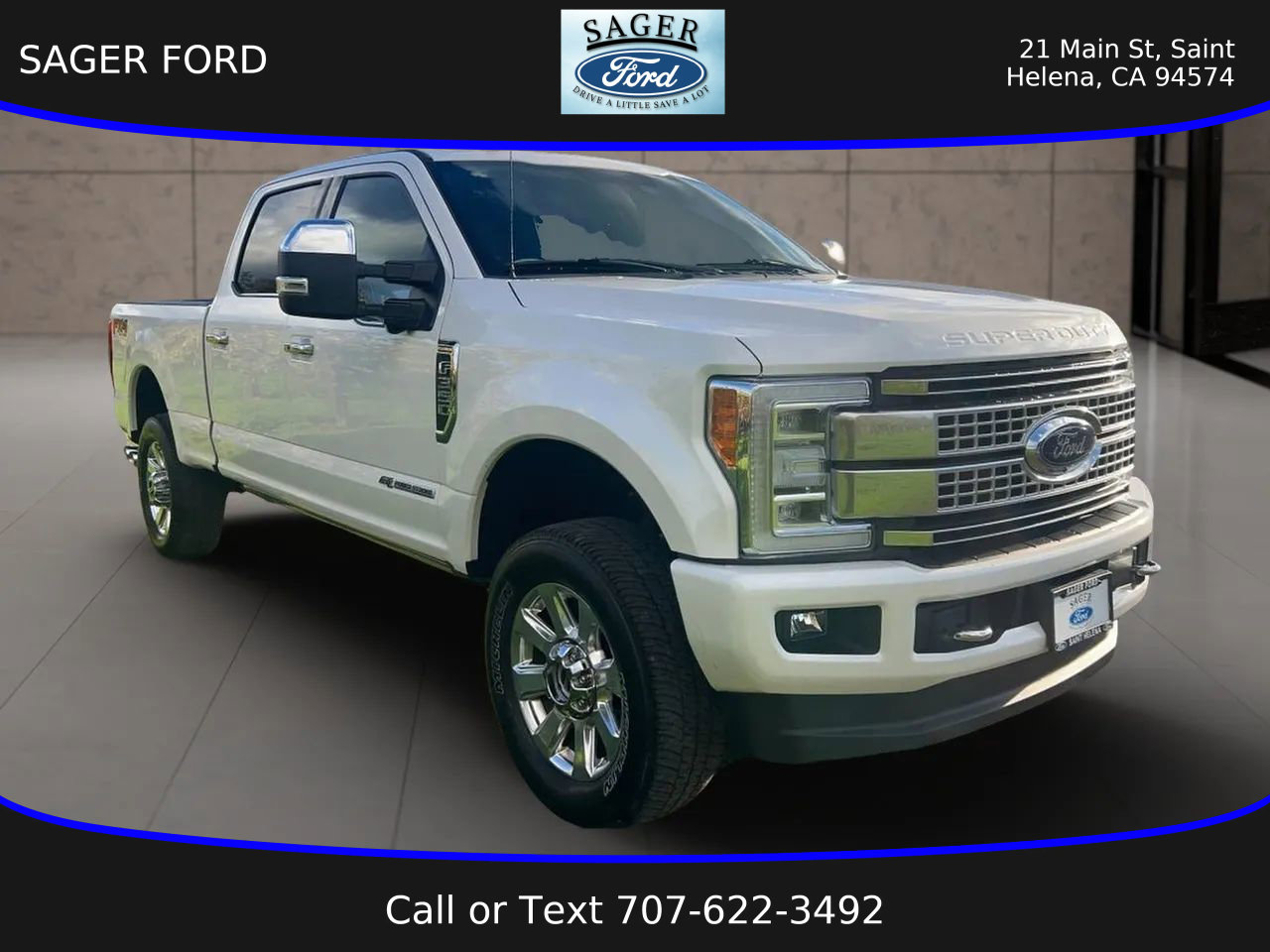 Used 2019 Ford F350 Platinum w/ Platinum Ultimate Package image 1