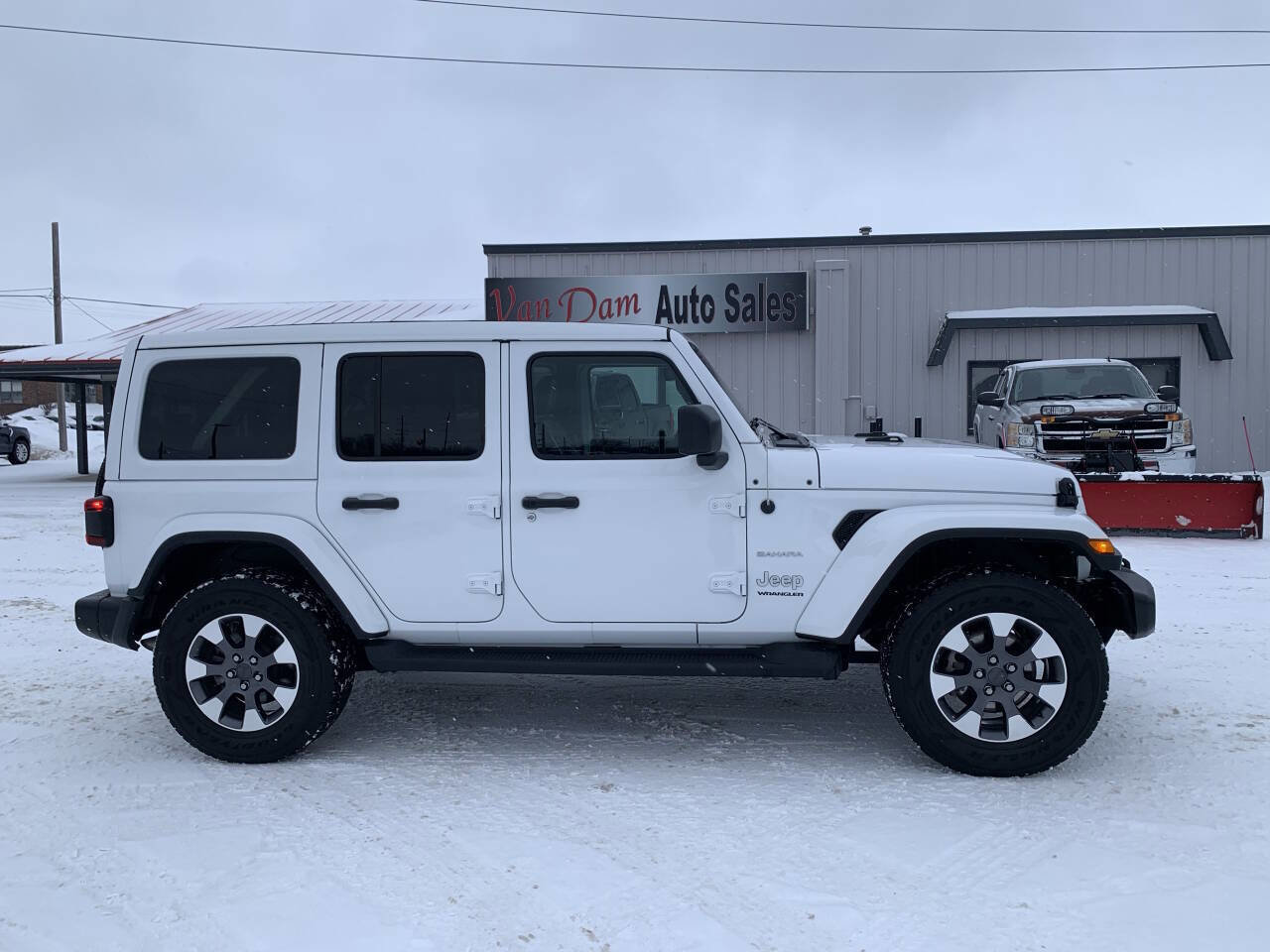 Used 2023 Jeep Wrangler Unlimited Sahara w/ LED Lighting Group