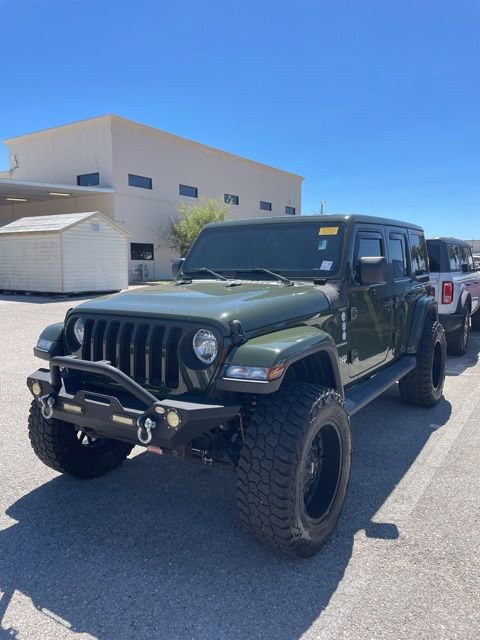 Used 2021 Jeep Wrangler Unlimited Sahara image 1