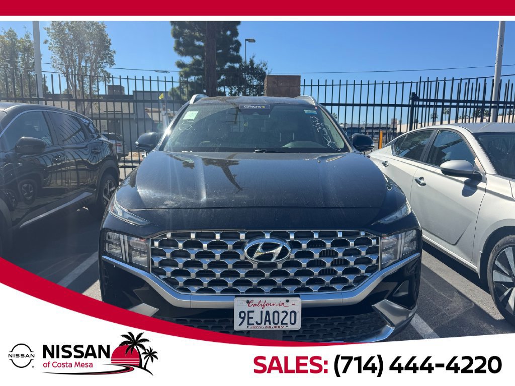 Used 2023 Hyundai Santa Fe Blue w/ Cargo Package AWD/4WD image 1