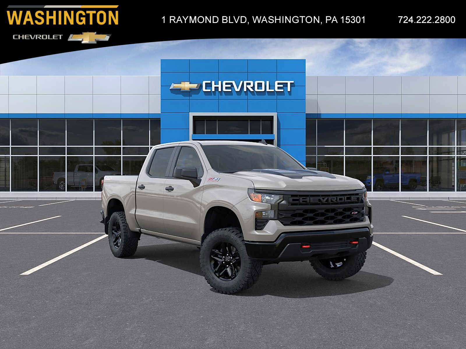 New 2026 Chevrolet Silverado 1500 Custom Trail Boss