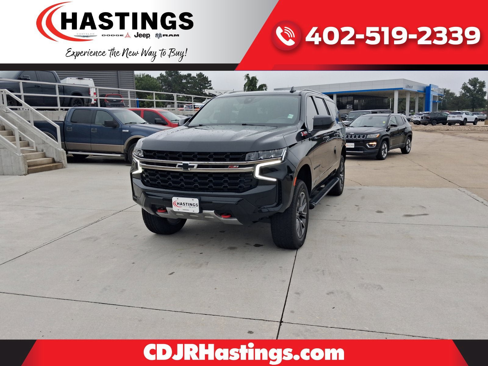 Used 2021 Chevrolet Suburban Z71 w/ Rear Media and Nav Package AWD/4WD image 1