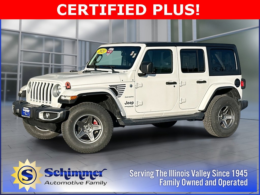 Used 2021 Jeep Wrangler Unlimited Sahara image 1