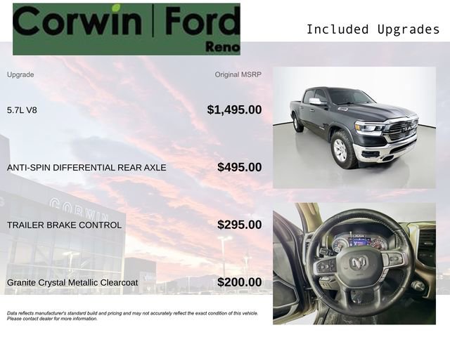 Used 2020 RAM 1500 Laramie image 3