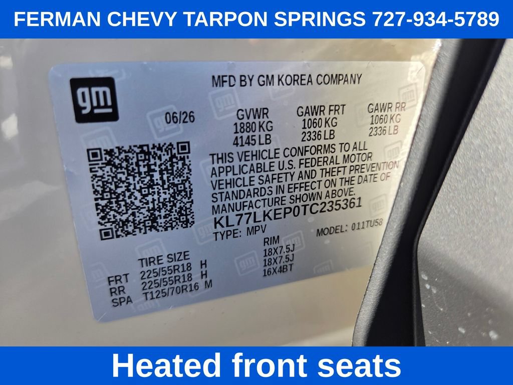 New 2026 Chevrolet Trax ACTIV w/ Driver Confidence Package FWD image 23