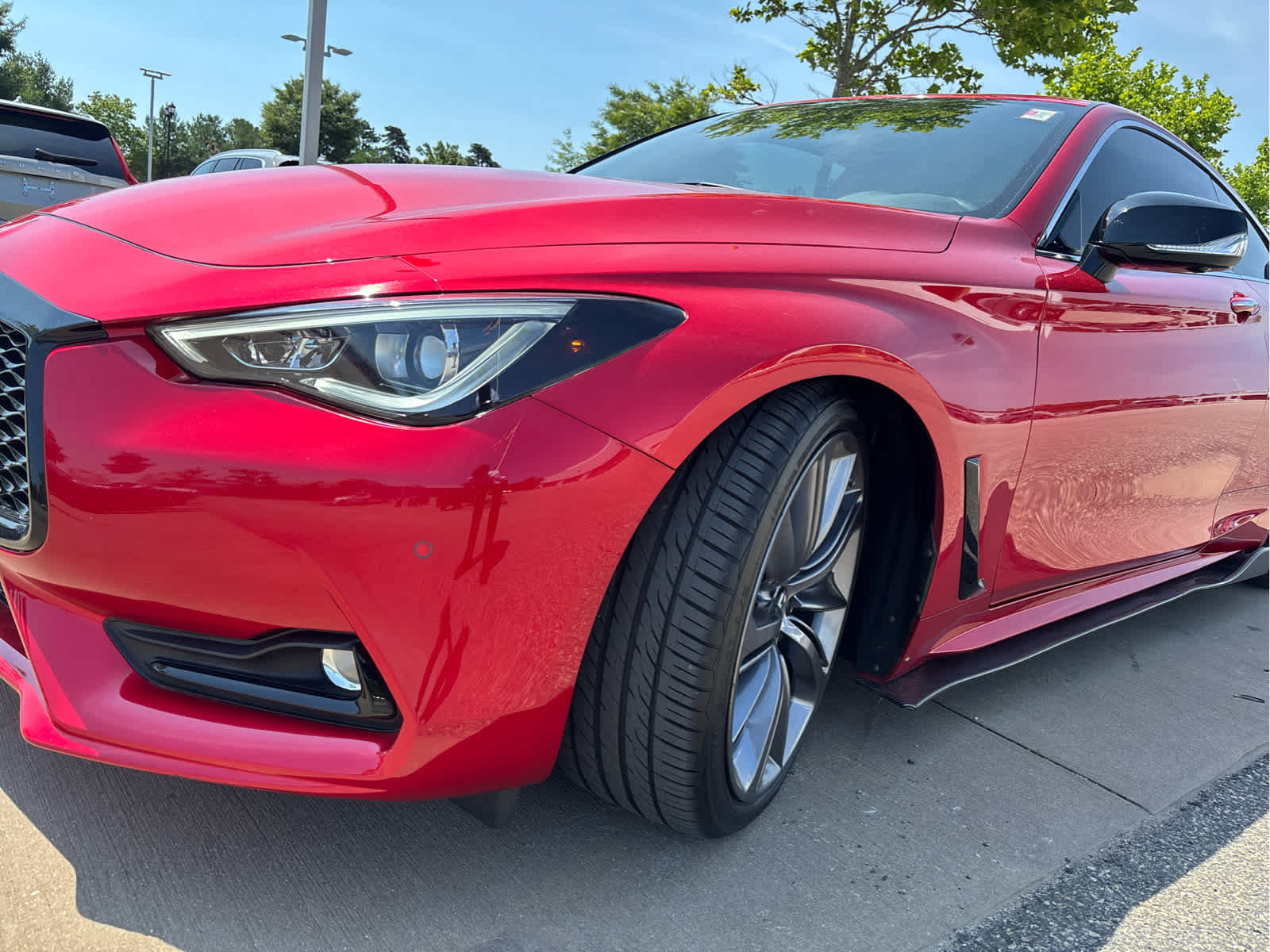 Used 2022 INFINITI Q60 Red Sport 400 w/ Cargo Package AWD/4WD image 27