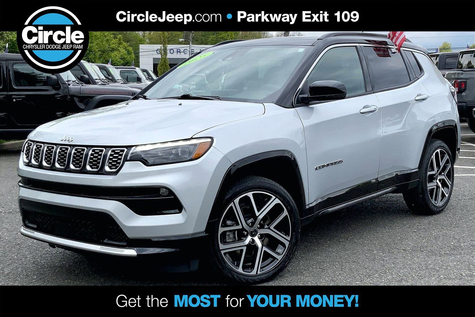 Certified 2025 Jeep Compass Limited w/ Elite Group AWD/4WD image 1