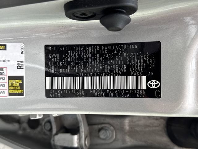 Certified 2025 Toyota Corolla SE FWD image 21
