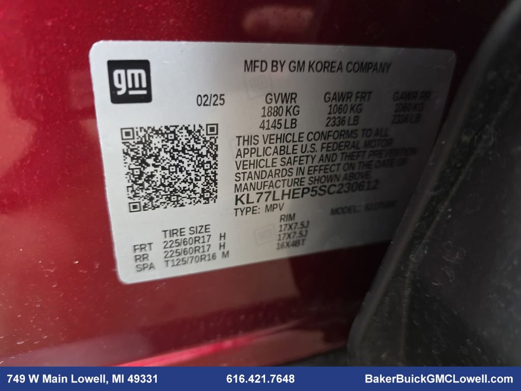 Used 2025 Chevrolet Trax LT w/ LT Convenience Package image 34