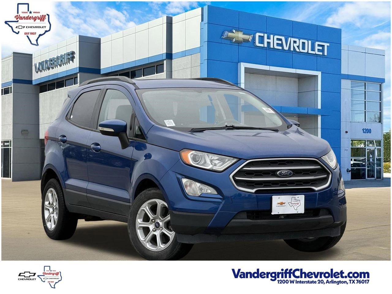Used 2020 Ford EcoSport SE