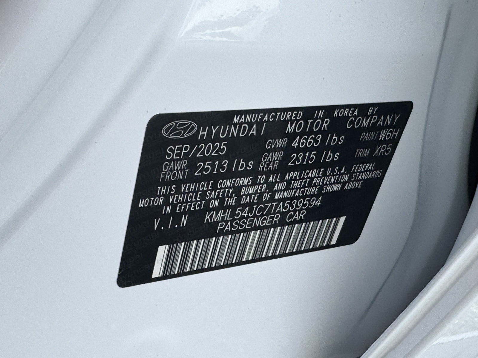 New 2026 Hyundai Sonata N Line FWD image 27