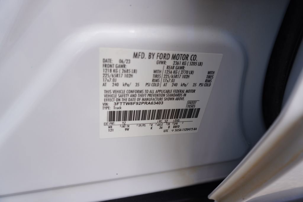 Used 2023 Ford Maverick XL w/ Equipment Group 100A Standard AWD/4WD image 32