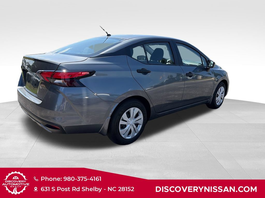 Certified 2025 Nissan Versa S w/ Trunk Package FWD image 6